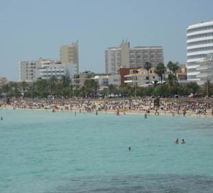 Strand von der Ferne