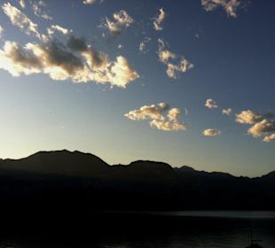 Abendstimmung Terrasse