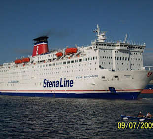 Die StenaLine in Kiel