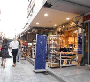Shoppen und Essen in Altstadt Heraklion