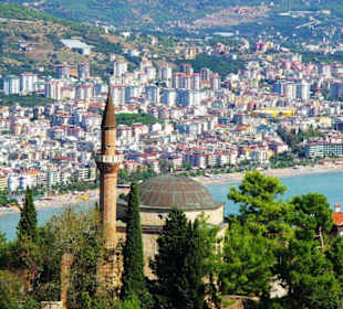 Burg von Alanya (Ic Kale) An&/Abfahrt