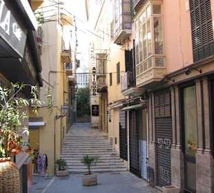 Romantische Treppengasse