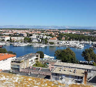 Zadar von oben