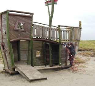 Spielplatz am Strand