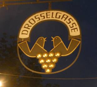 In der Drosselgasse in Rüdesheim