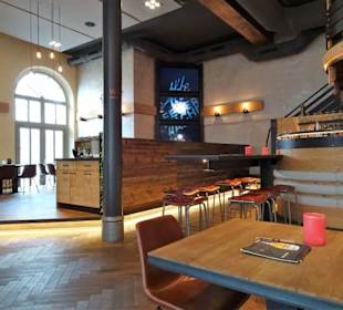 Blick in die Gasträume der Alten Feuerwache