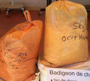 Der Ockersand wird auch verkauft