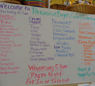 Paradise Bagels Cafe 