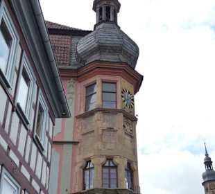 Der Eck-Erker mit dem Glockenspiel