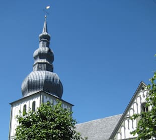 Marienkirche: die sehr schöne barocke Turmhaube