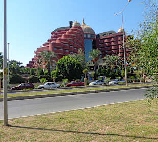 Blick auf die Straße