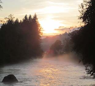 Ostrach beim Abendspaziergang