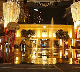 Clarke Quay bei Nacht