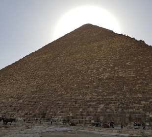 Sonnenuntergang Cheops!