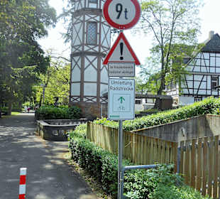 Umleitung in Bad Münster