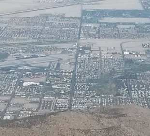 Blick auf Palm Springs vom Mount Jacinto
