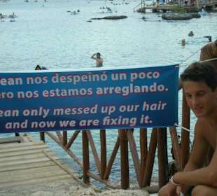 Xel-Ha und Hurrikan Dean