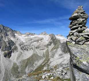 Blick vom Medelzplateau