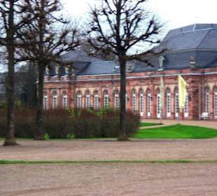 Seitlicher rechter Teil des Schlosses