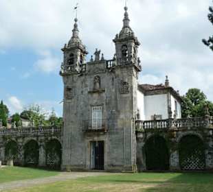 Eingang des Pazo de Oca