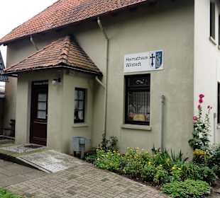 Start der Draisinentour im Heimatmuseum des Ortes