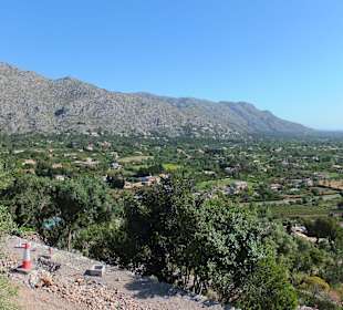 Blick auf das Tramuntanagebirge