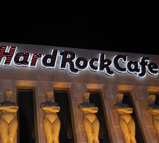 Hard Rock Cafe bei Nacht