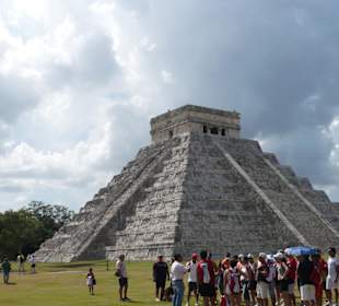 Die Ruinen von Chichen Itza