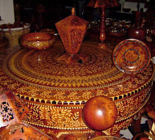 Thujaholzmanufaktur in Essaouira