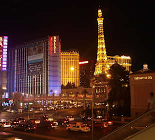 Nächtlicher Blick auf Las Vegas