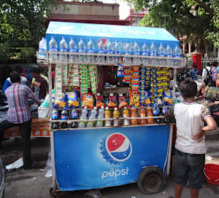 Auf dem Markt in Dehli