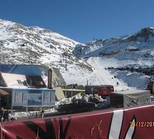 Die Strasse endet sich hier