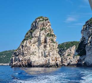 Schiffsrundfahrt Paxos-Antipaxos