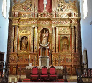 Hauptaltar der Kirche Santa Maria de Betancuria