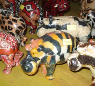 die Tierwelt als bunte Kerzenwelt