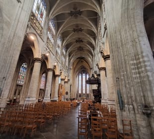  Notre Dame de Sablon in Brüssel, Belgien 