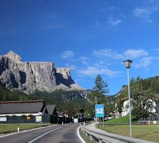 Colfosco Straße zum Grödner Joch