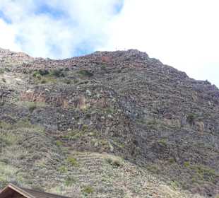 Blick in die Berge von La Gomera