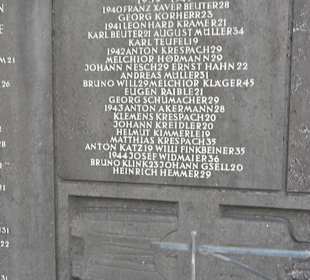 Kriegerdenkmal