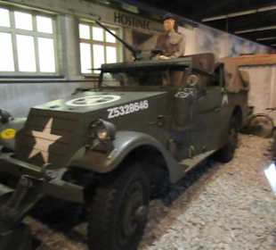 In den Hallen des Militärmuseums Lesany