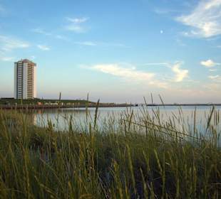 Der Büsumer-Strand im Abendlicht!