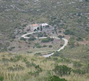 Masía dentro del parque