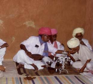 Der Höhepunkt der Opium-Party