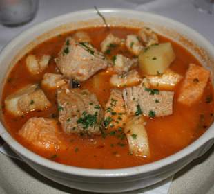 Fisch-Gulasch