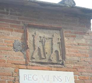 Tak oznaczano nazwy ulic - Pompeje