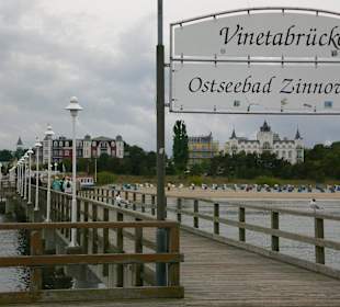 Blick von Vinetabrücke