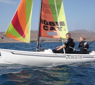 Katamarankurse mit max. 2 Personen/Kat, Tarajalejo