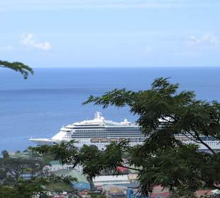 Aussicht von Morne Bruce