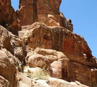 Spacer po Mieście Wykutym w Skale - Petra