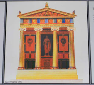 Griechische Tempel waren bunt